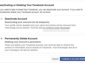 permanently delete facebook account